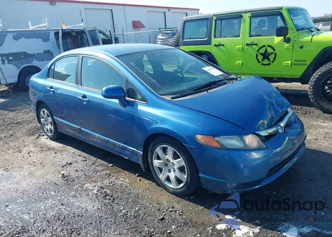 2008 Honda Civic Lx из США, поврежденный, VIN 1HGFA16568L087611
